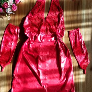 لباس خواب چرم ساق دار سایز بزرگ